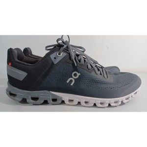 Men's Size 10 On Cloudflow Cloudtec Running Shoes Black/Asphalt 35.99238